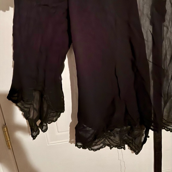 Sheer Black Cardigan - Picture 4 of 4